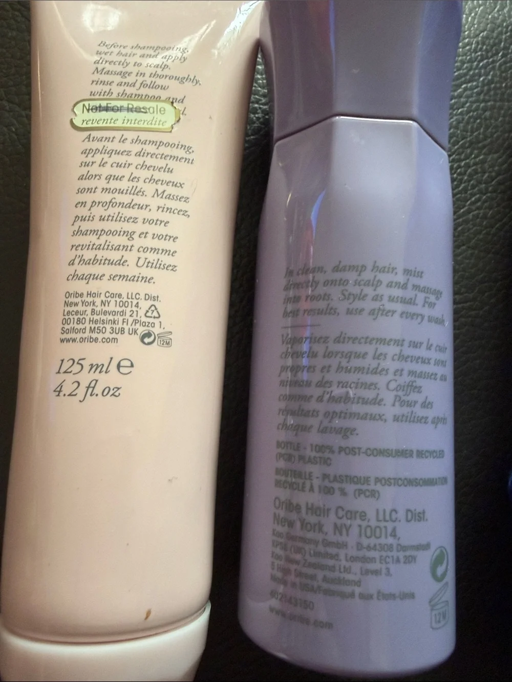 Oribe Serene Scalp Treatment Duo in Pink and Lavender